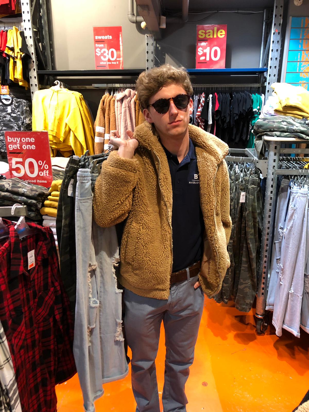 Picture of Austin Simonson in New Zealand.